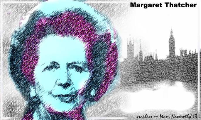 Margaret Thatcher (c) Mani Navasothy 2013