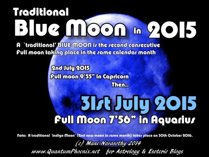 Traditional Blue Moon -31July 2015  (c) Mani Navasothy
