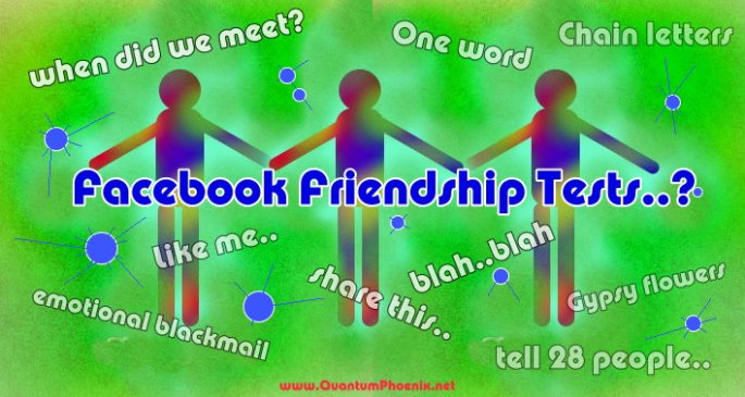 facebook friendship test (c) Mani Navasothy 2015
