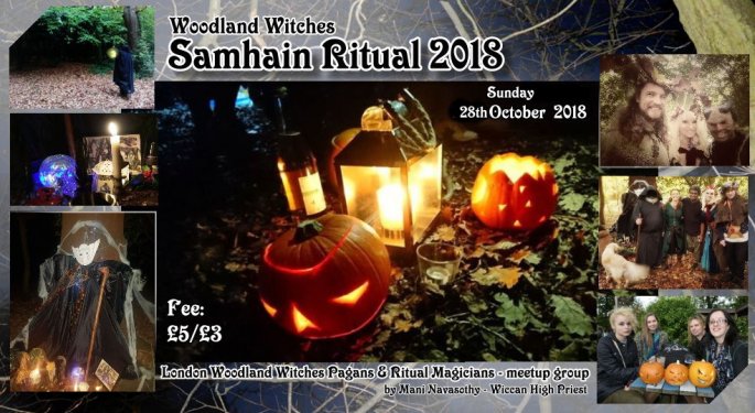 Woodland witches Samhain 2018- sunday28th