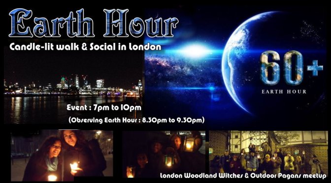 Earth Hour London 2019 – Candle-lit Walk & Eco-ceremony